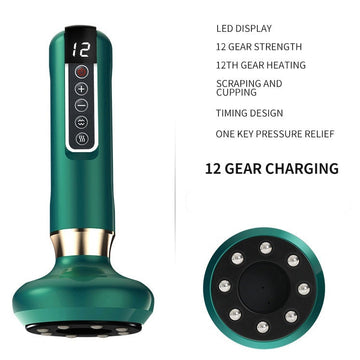 Electric Vacuum Cupping & Gua Sha Body Massager